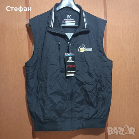 Нов черен италиански елек"BURZONI"