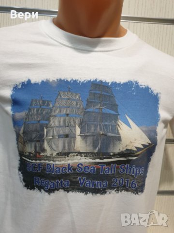 Нова детска тениска с трансферен печат кораб Крузенщерн, снимка 2 - Детски тениски и потници - 28462534