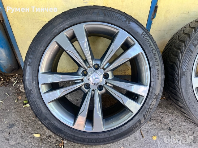 Оригинални джанти от Мерцедес с гуми, снимка 2 - Гуми и джанти - 51591667