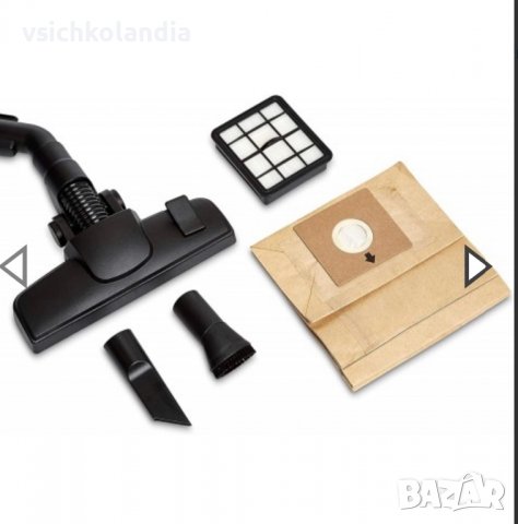 Прахосмукачка Amazon Basics с торба за твърди подове и килими и HEPA филтър (код продукт 240), снимка 3 - Прахосмукачки - 39644797