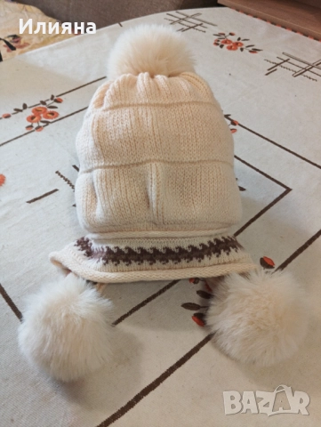 Дамски зимни шапки, снимка 8 - Шапки - 52262411