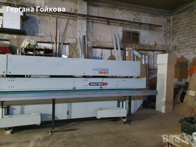 Кантираща машина HOLZ HER, снимка 3 - Други машини и части - 53405999