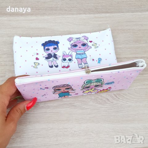 3052 Ученически несесер за химикали и моливи с принт LOL Surprise, снимка 6 - Ученически пособия, канцеларски материали - 37815189