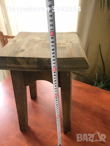 СТОЛ СТОЛЧЕ МАСИВ ДЪРВО СТАРИННО, снимка 2 - Други ценни предмети - 43393879