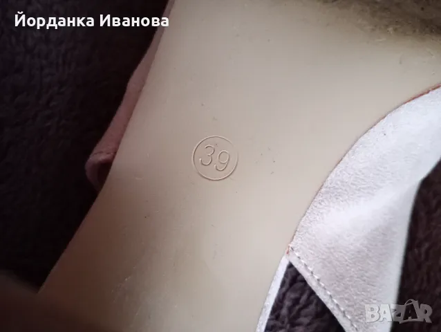 Дамски обувки от естествен велур, снимка 2 - Дамски обувки на ток - 49309965