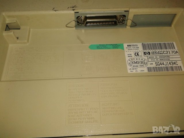 Матричен принтер Hewlett Packard C2170A, снимка 3 - Принтери, копири, скенери - 28546178