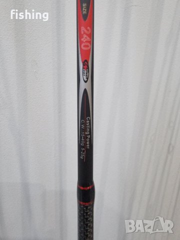 Промо .DAIWA CROSSFIRE 2.40/2.70 с два върха 15-40гр и 5-25гр, снимка 6 - Въдици - 26071042