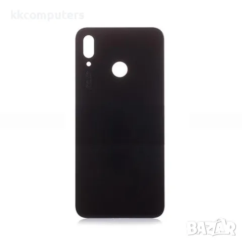 Капак батерия / Задно Стъкло за Huawei P20 Lite / Черен / Баркод : 562195