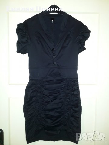 черна рокля , снимка 2 - Рокли - 26828954