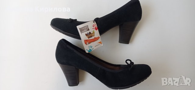 Немски обувки на Jana, 40 н-р, черно, снимка 7 - Дамски обувки на ток - 37956367