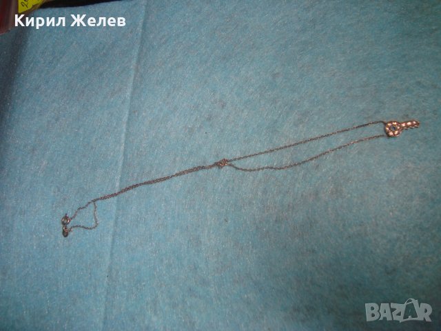 ФИНО СРЕБЪРНО КОЛИЕ - КЛЮЧЕ с ЦИРКОНИ и СРЕБЪРНА ВЕРИЖКА 925 АРТ БИЖУ 24654, снимка 11 - Колиета, медальони, синджири - 34635483