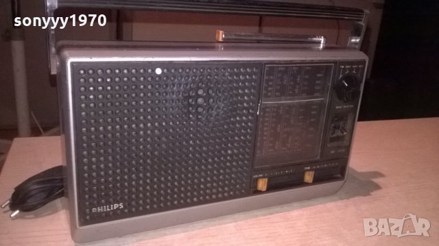 philips type 90al/765-220v-ретро радио-внос швеицария, снимка 3 - Радиокасетофони, транзистори - 26484485