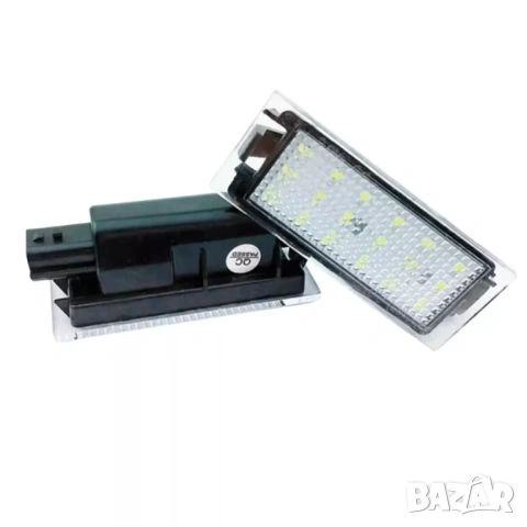 LED диодни плафони за заден регистрационен номер за Dacia Nissan Opel