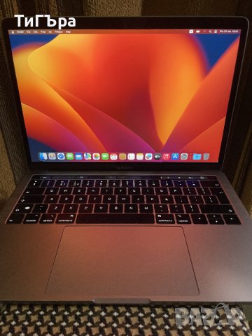 Apple MacBook Pro 13" A1989 2018 i5-8259U 16GB RAM 256GB SSD, снимка 2 - Лаптопи за работа - 42926149