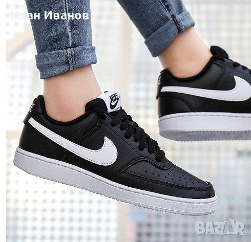 оригинални кецове/маратонки  NIKE COURT VISION LOW номер 38-38,5, снимка 4 - Маратонки - 39810502