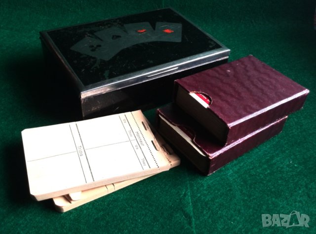 Винтидж тесте карти за игра Johnnie Walker Whisky Golfing Slip Case, снимка 8 - Антикварни и старинни предмети - 43254726