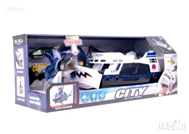 Кораб за лов на акули със звук и светлина 058151