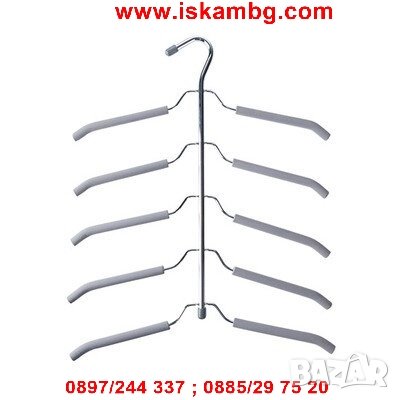 Мултифунционална закачалка органайзер 5 в 1 - код ПЕТ В ЕДНО-2497, снимка 7 - Други стоки за дома - 26712502