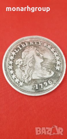 Монета долар 1796 