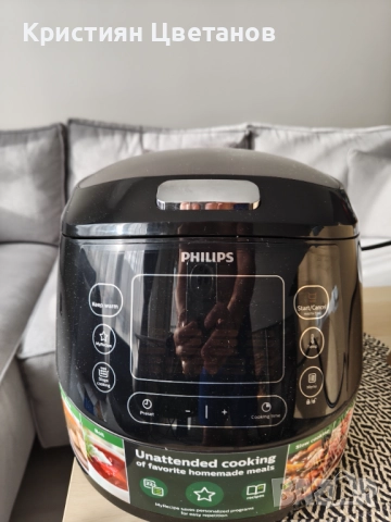 Мултикукар Филипс / Multicooker Philips, снимка 15 - Мултикукъри - 52874198