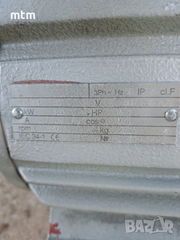 ел.мотор за компресор, снимка 3 - Компресори - 52730578