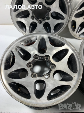 Алуминиеви джанти 16 цола Мицубиши Mitsubishi L200 6x139.7 ц.о. 107 7J et10 , снимка 2 - Гуми и джанти - 52369123