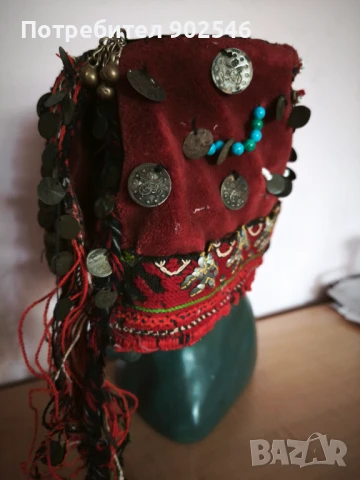 Шапка - тепелък, Стара, автентична носия , снимка 6 - Антикварни и старинни предмети - 50940072