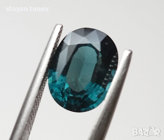 Класен шпинел в сюреалистичен цвят и тегло 1.90кт.! Сертификат! Нов!, снимка 6 - Пръстени - 47455944