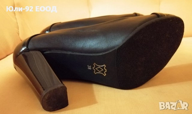 Елегантни удобни обувки FRANCESCA VISCONTI естествена кожа №38, снимка 4 - Дамски обувки на ток - 52034401