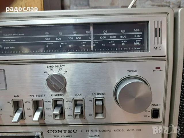 CONTEC MPC-300, снимка 4 - Радиокасетофони, транзистори - 50434109