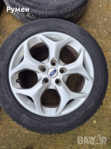 Джанти Ford 16" с летни гуми 205 55 16, снимка 2 - Гуми и джанти - 53525841