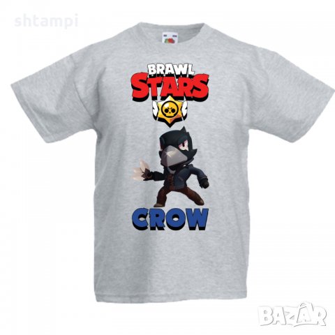 Детска тениска Crow 3 брол старс Brawl Stars, снимка 3 - Детски тениски и потници - 32920343