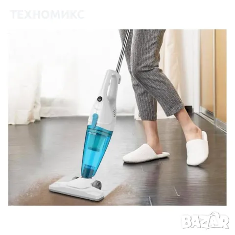 Вертикална прахосмукачка Welora, 2 в 1, Преносима, Мощност 600 W, HEPA филтър, Бял, снимка 12 - Прахосмукачки - 48991780