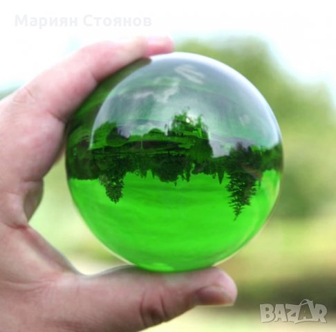 Кристална топка за фотография стъклена сфера за снимки декорация, снимка 5 - Фотоапарати - 27143136