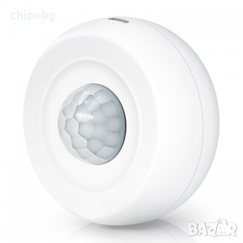Смарт сензор PST-HW400B, За движение, PIR, 360 градуса, Wi-Fi, Tuya Smart, Бял, снимка 1