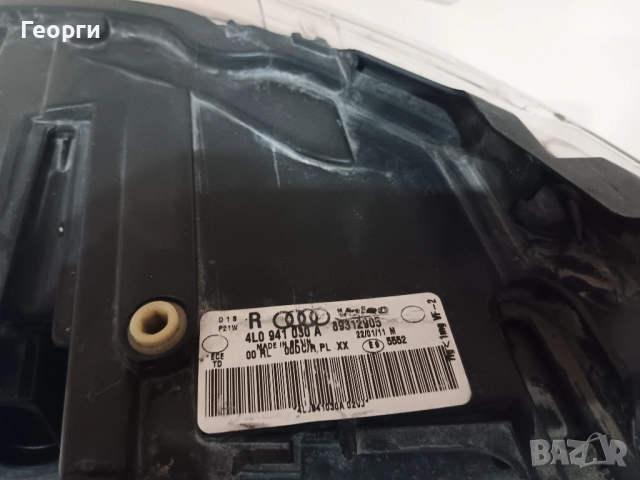 Фарове за Audi Q7 4L 2011г, снимка 6 - Части - 52659919