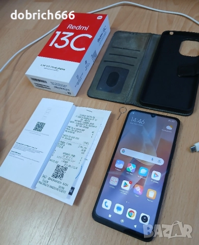 Xiaomi Redmi 13C 8GB RAM 256GB в гаранция с зарядно