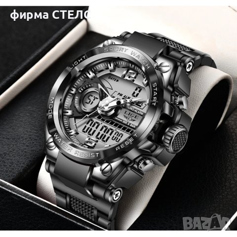 Мъжки часовник Lige Sports Watch, Водоустойчив, снимка 4 - Мъжки - 44096346