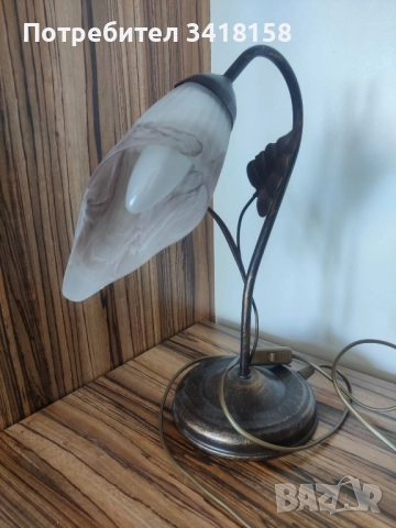 нощна лампа от ковано желязо 