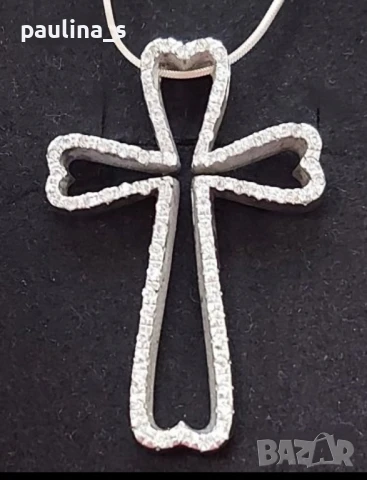 Винтидж / Два различни броя / Стар марков сребърен кръст "Lumani" / проба 925 , снимка 16 - Колиета, медальони, синджири - 41327631