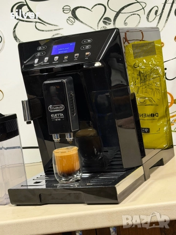 Кафемашина кафе автомат delonghi ELETTA TOP с гаранция, снимка 6 - Кафемашини - 52702211