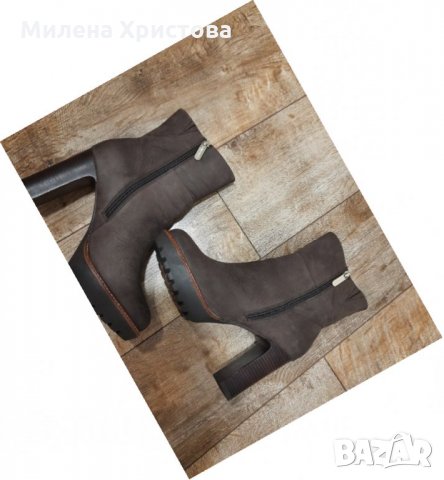 н.40 Tommy Hilfiger Women's I1285leen 17n Heeled Shoes, снимка 6 - Дамски боти - 35141642