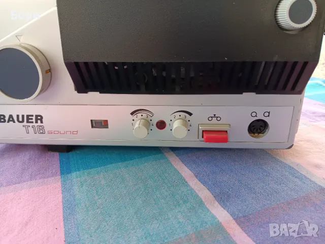 Прожекционен апарат 8мм филм/лента BAUER T16 sound, снимка 3 - Плейъри, домашно кино, прожектори - 48655530