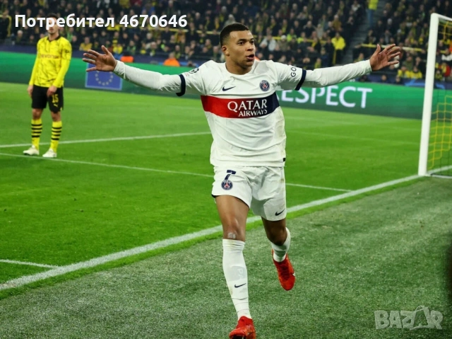 тениска PSG Mbappe, снимка 10 - Футбол - 53502608