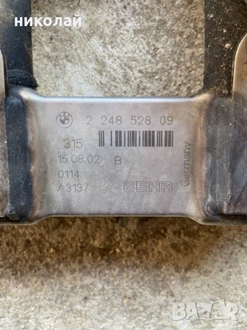 EGR охладител за BMW 7 Series E65 (11.2001 - 12.2009) 740 d, 258 к.с., снимка 6 - Части - 34933042