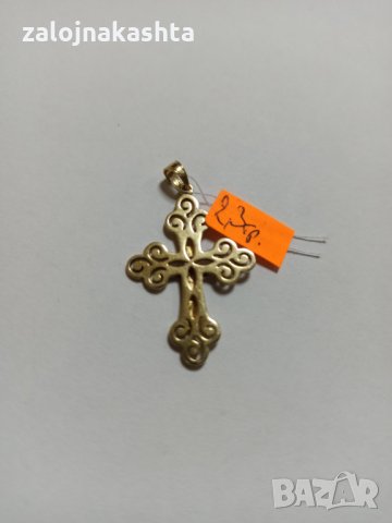 Златен кръст -2.3гр/14К, снимка 4 - Колиета, медальони, синджири - 28932764