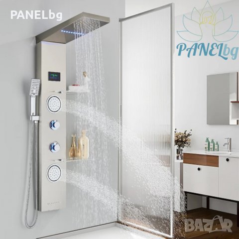 Хидромасажен душ панел Хавасу,ЛЕД светлини,инфо дисплей-БЕЗПЛАТНА ДОСТАВКА