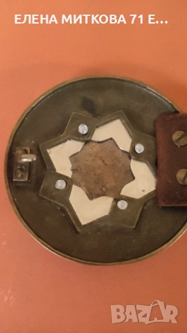 Два широки колана от естествена кожа с масивни токи, снимка 6 - Колани - 52334521