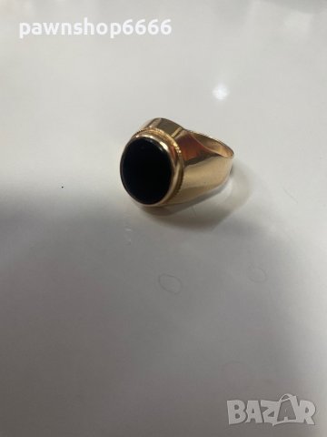 Златен пръстен 14 карата, снимка 7 - Пръстени - 42933296