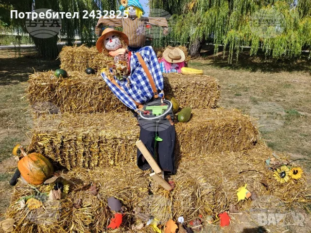 Бали слама за декорация, фотосесии, Хелоуин, мулчиране, за животни , снимка 6 - Декорация - 47597523